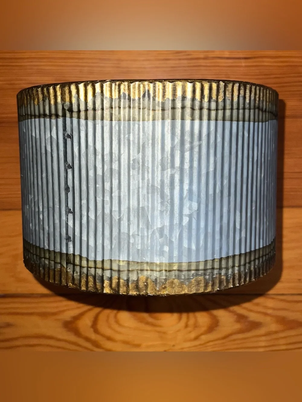 WORLD MARKET Galvanized Planter